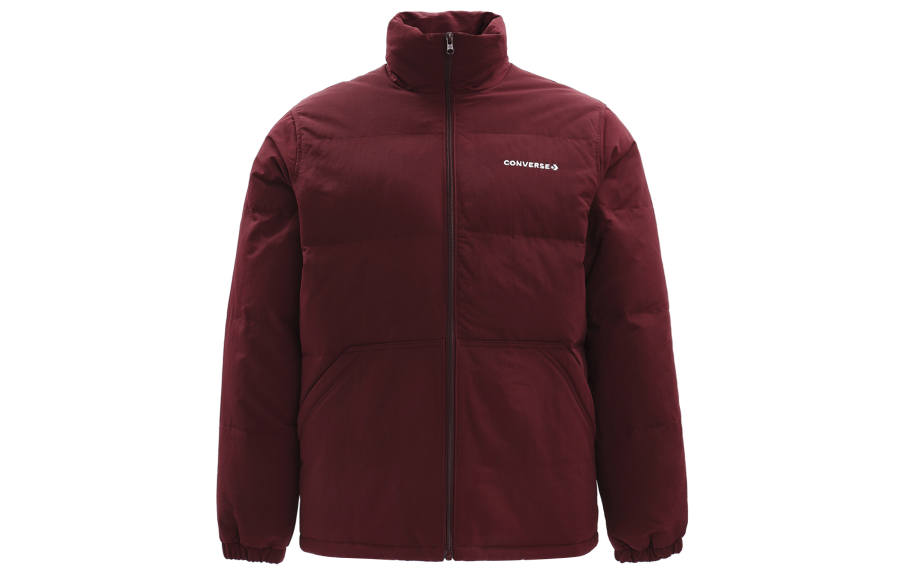 Converse Converse Jackets Men's Maroon Stand Collar Moderate Other