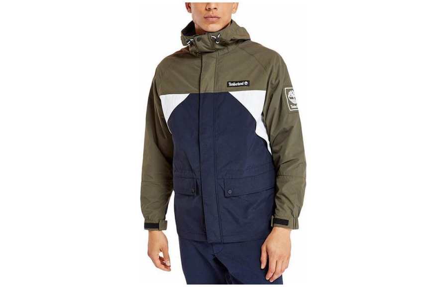 Timberland Timberland Jackets & Coats Men's Blue Green Multicolor