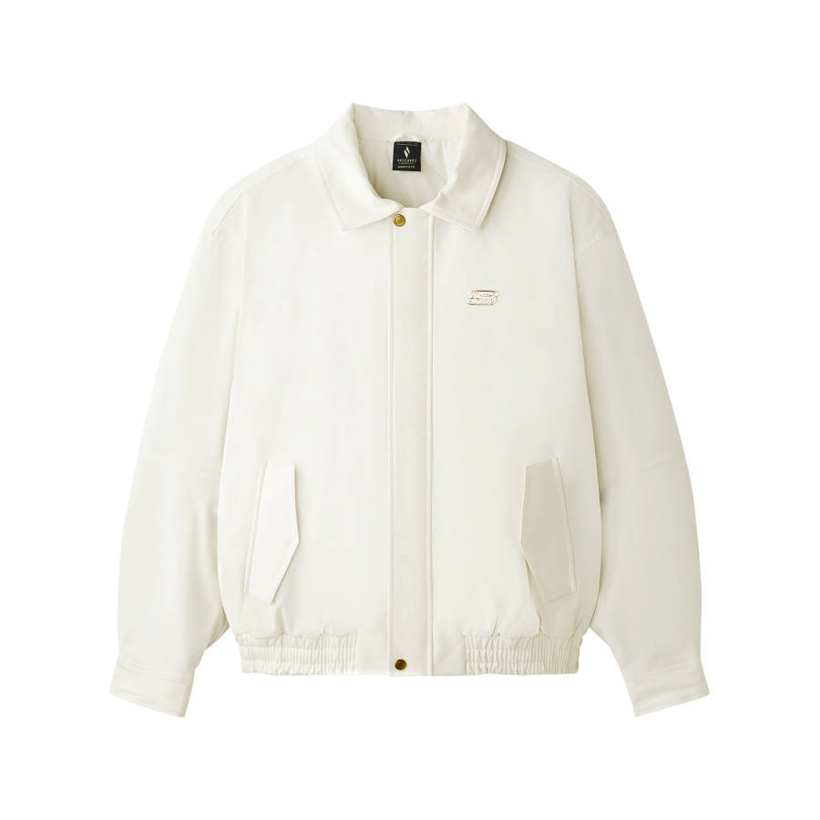 Skechers New Year Collection Sports Lifestyle Collection Jacket Unisex Pure White