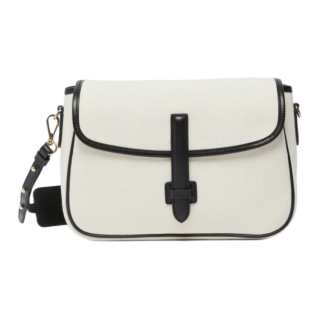 WEEKEND MaxMara Fabric Crossbody Bag, Shoulder Bag Medium Women's White