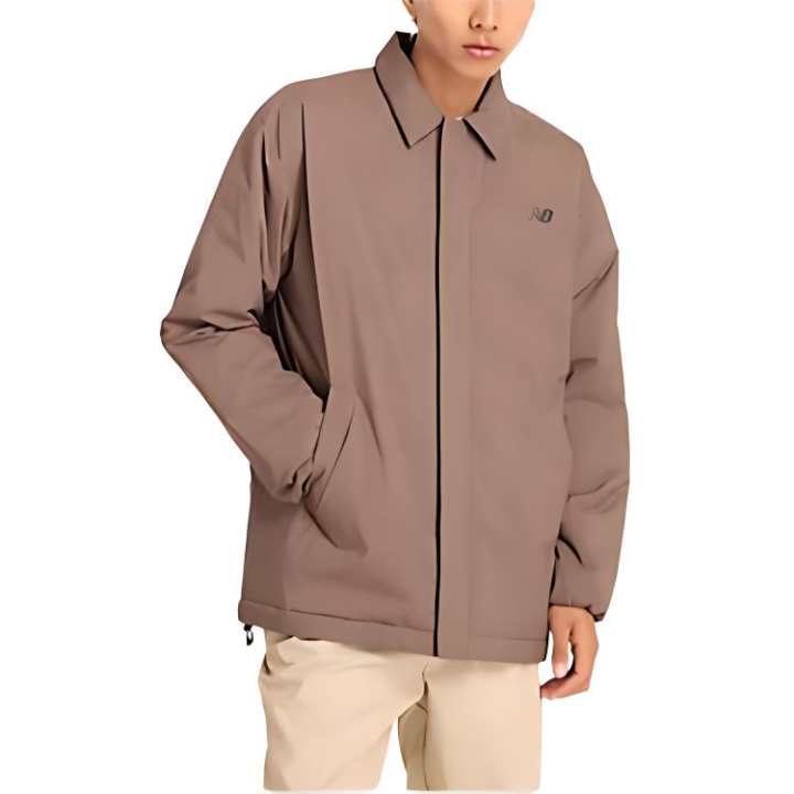 New Balance New Balance Coaches Jacket Jackets & Coats Men's Dark Color Mushroom