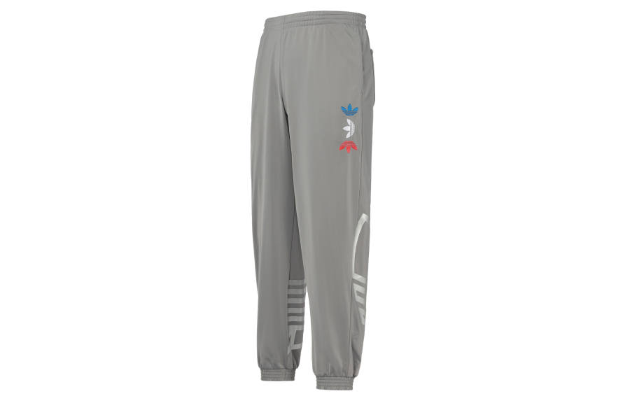 Adidas Originals Knitted Sweatpants Men's Moderate Straight Fit Pants