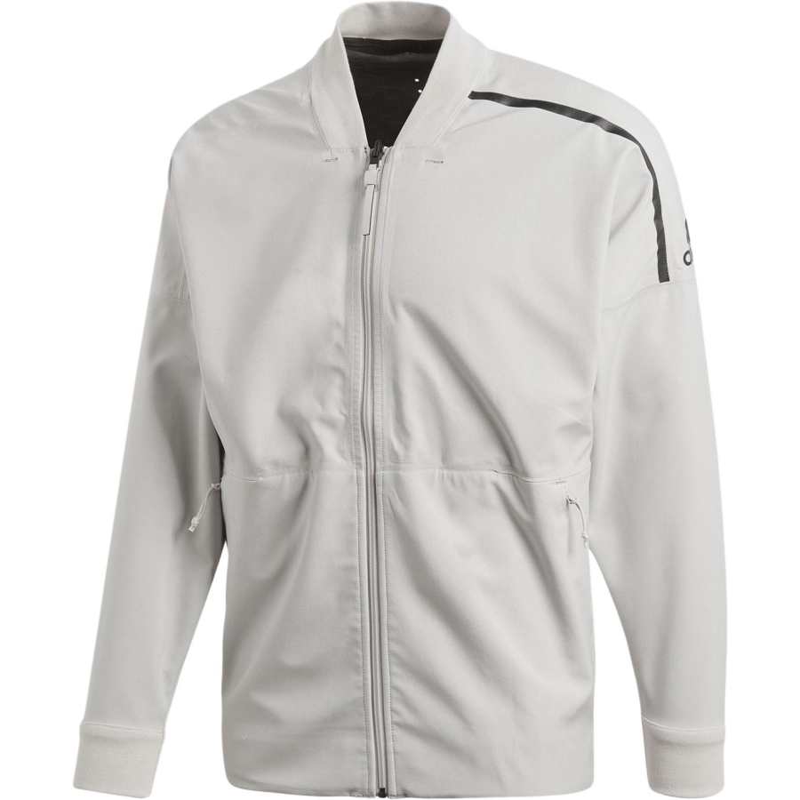 Adidas Adidas Jackets Men's White Gray V Neck Moderate Other