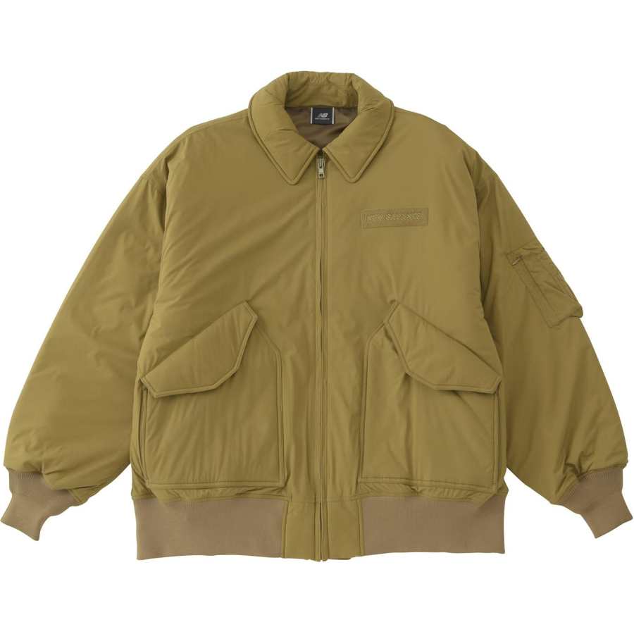 New Balance New Balance Jackets Men's Green Lapel Moderate Other