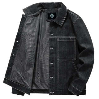 JEEP SPIRIT Jackets Men's Lapel Thickened Other