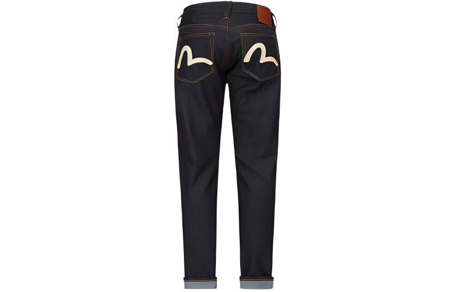 EVISU EVISU Jeans Men's Denim Blue Moderate Tapered Pants