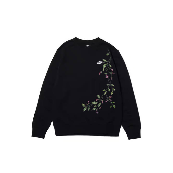 Nike Nike Sweatshirts Men's Black Crew Neck Moderate Regular