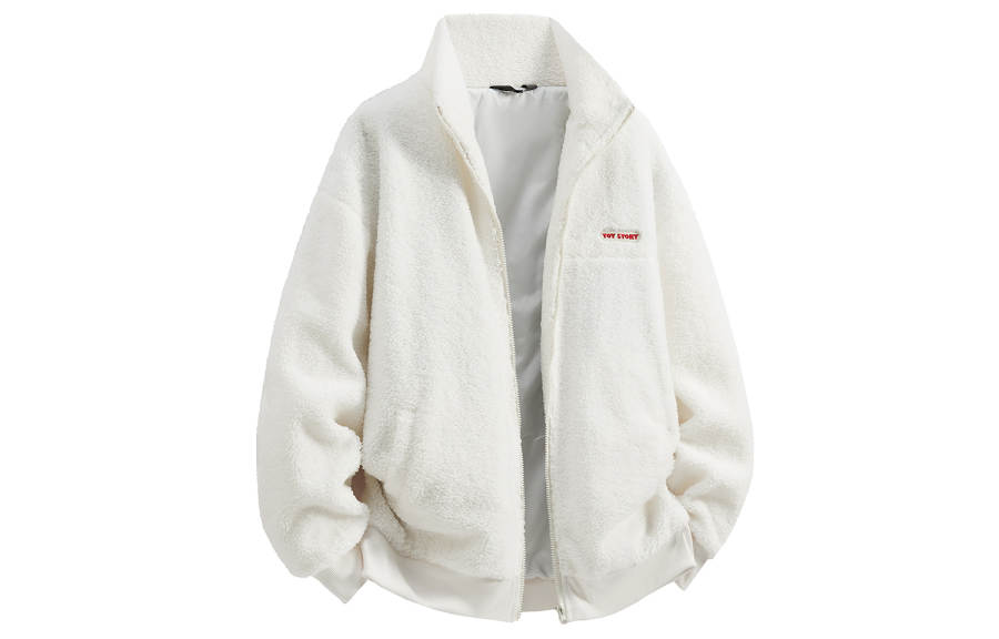 Disney Velvet Jackets Unisex Stand Collar Thickened And Fleece Lined