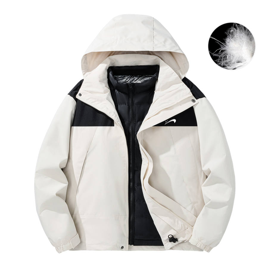 K-bird K Bird Down Jackets Unisex Hooded Thickened