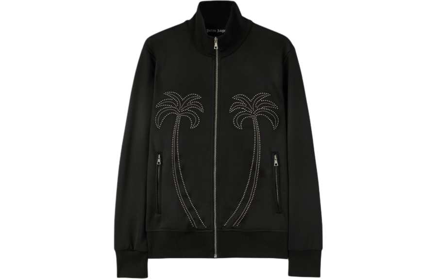 Palm Angels Milano studded track jacket