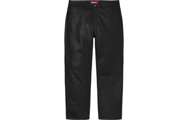 Supreme Supreme Leather 5 Pocket Jean