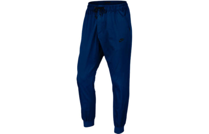 Nike Nike Knitted Sweatpants Men's Blue Moderate Straight Fit Pants
