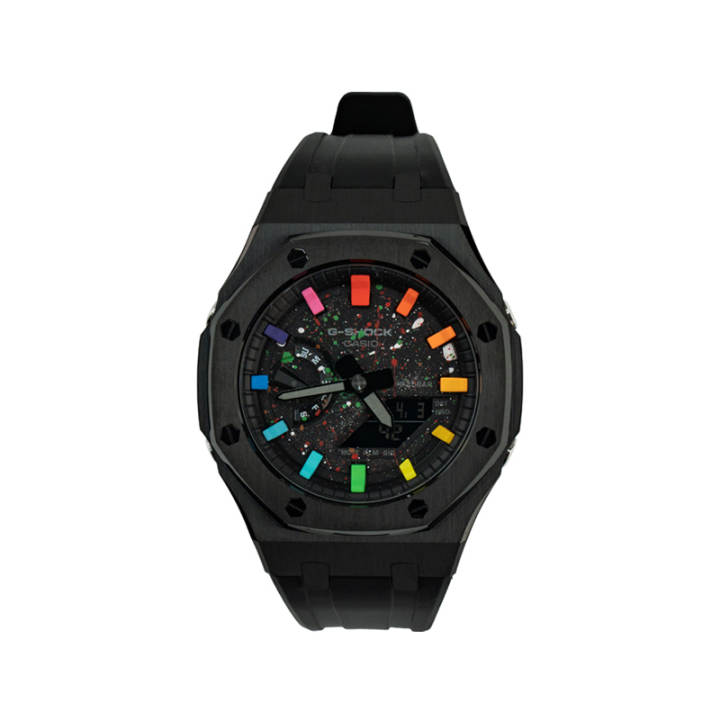 CASIO CASIO Custom Collection Quartz Movement Watch Unisex Black Dial