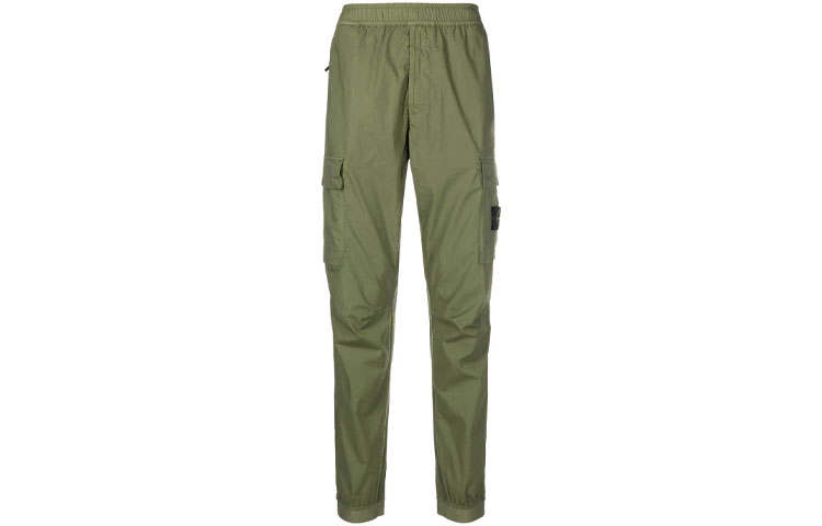 STONE ISLAND 31303 Stretch Cotton Tela 'Paracadute' Garment Dyed Cargo Pants