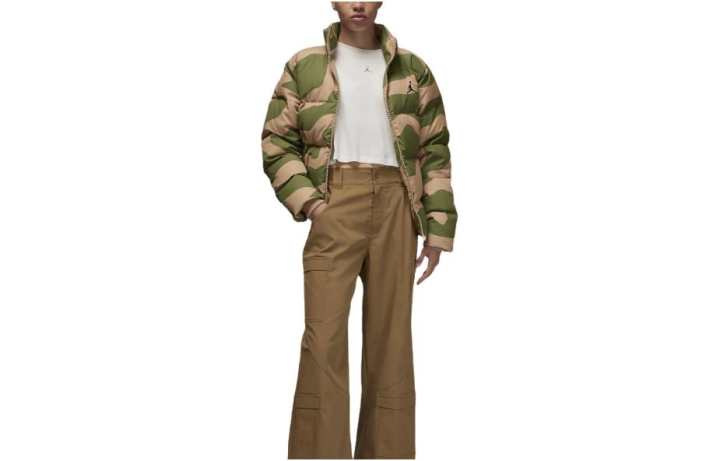 Jordan Jordan Down Jacket Jackets & Coats Unisex Beige Green