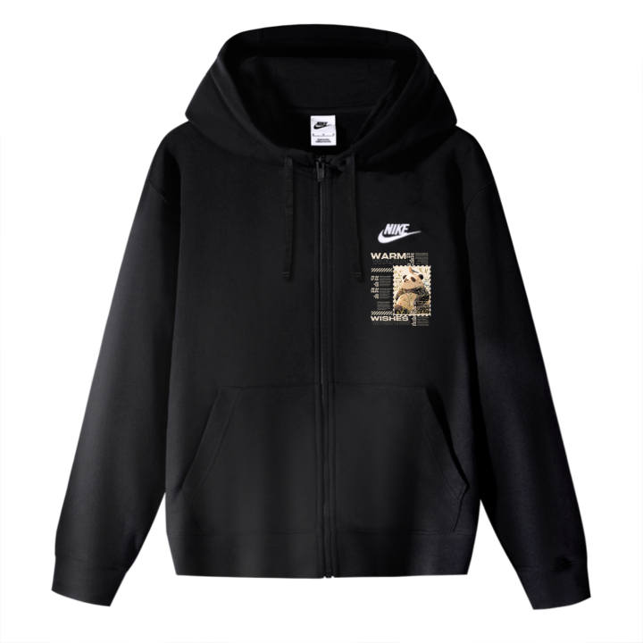 Nike Nike CNY Jackets Unisex Black Hooded Moderate Other