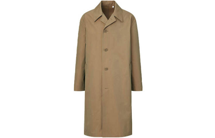 UNIQLO SS22 Trench Coat Men's Dark Umber