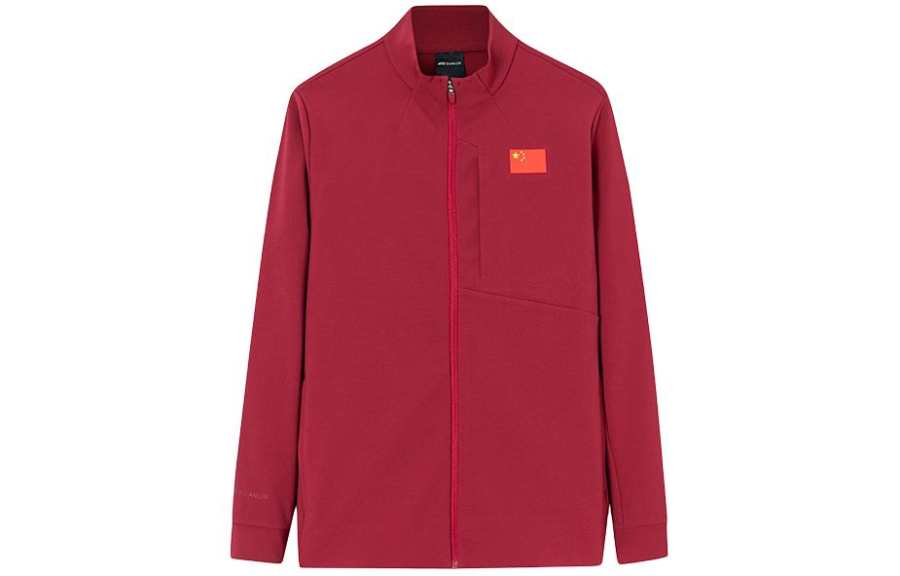 ANTA Anta Jackets & Coats Men's Dark Rosy Red