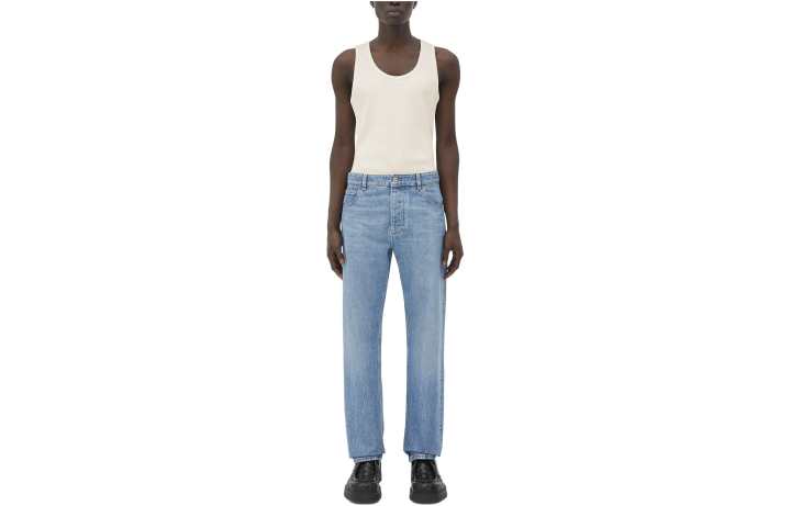 Bottega Veneta Bottega Veneta Mid Rise Straight Denim Jeans