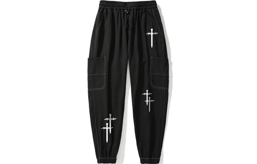SANSYAS SANSYAS Casual Pants Unisex Black