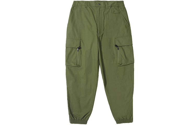 New Era Straight Fit Pants Casual Pants Unisex Army Green Gift Recommendation