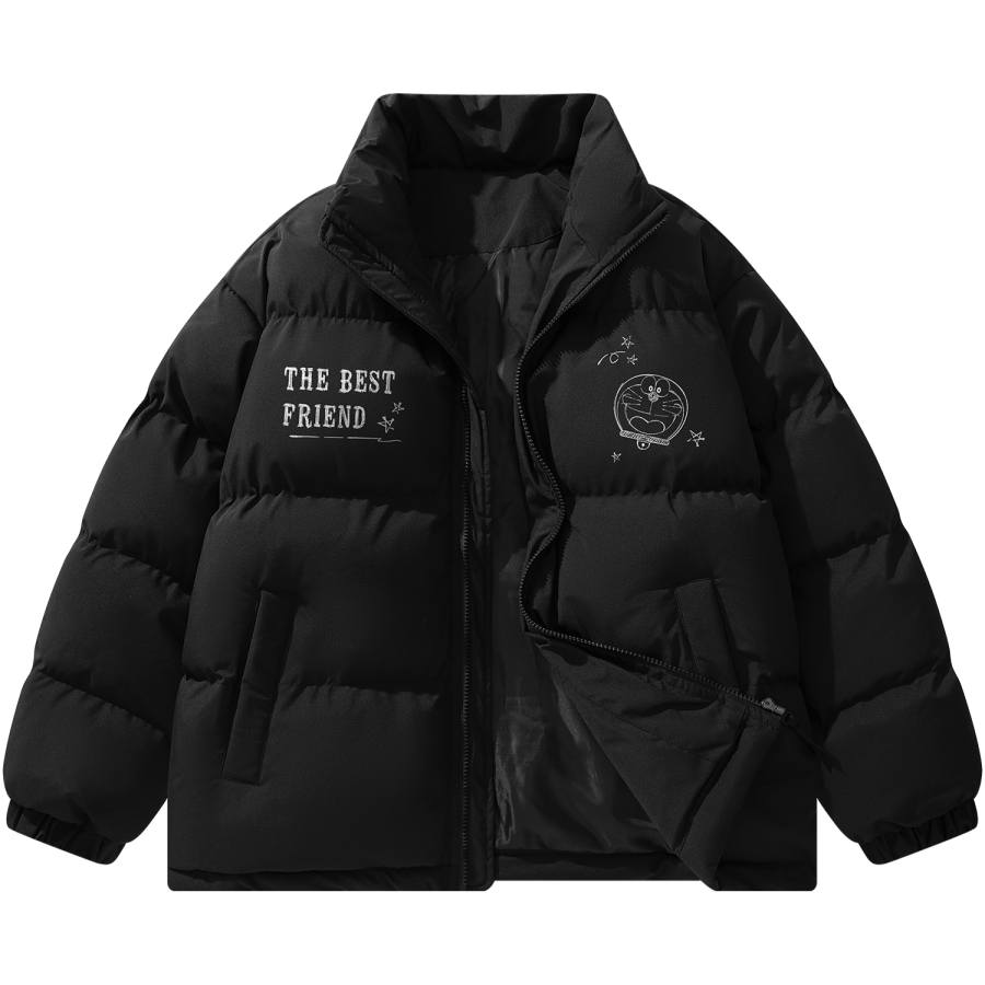 Doraemon DoraemonA Puffer Jacket Winter Unisex