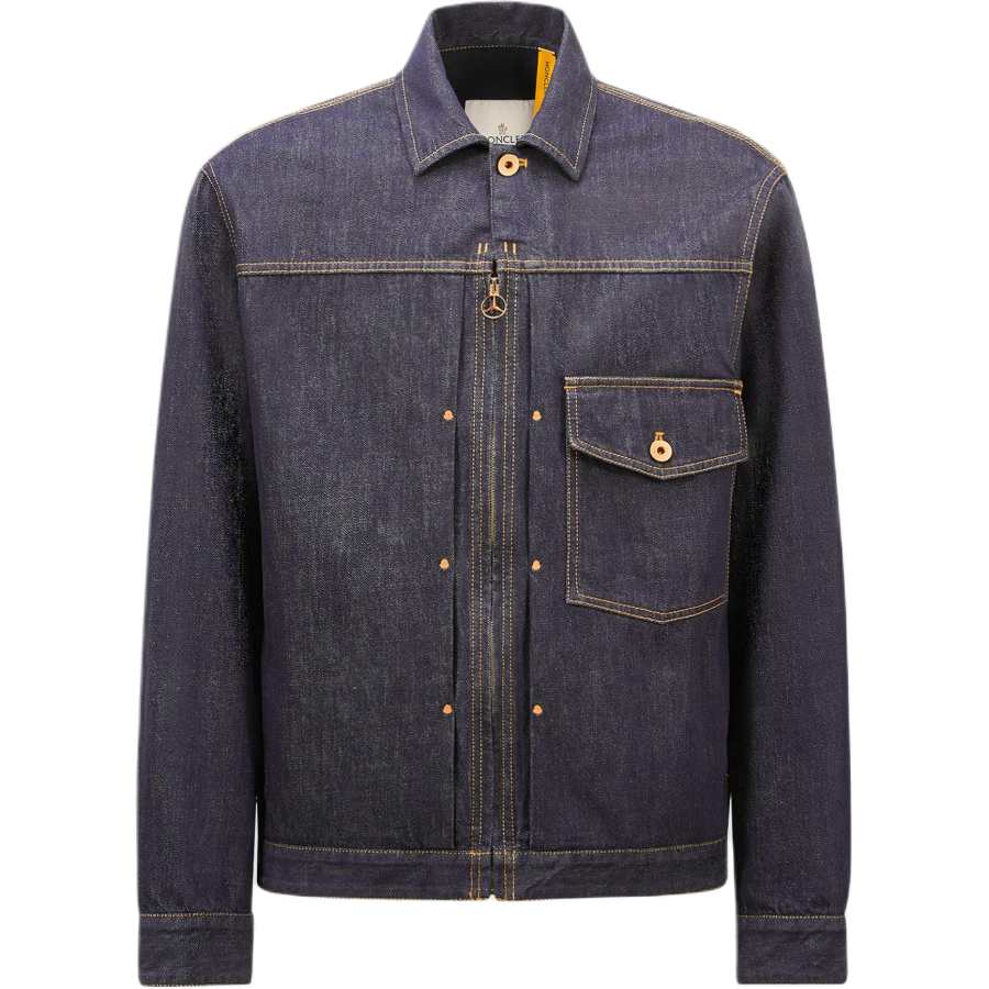 MONCLER GENIUS Moncler X Mercedes Benz By Nigo Nepit Denim Jacket