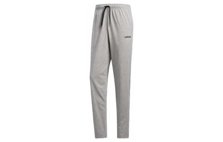 Adidas Adidas Knitted Sweatpants Men's Gray Moderate Slim Fit Pants