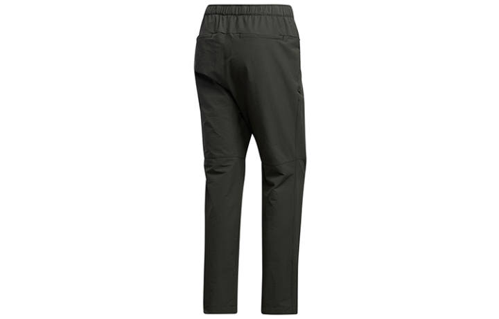 Adidas Adidas Knitted Sweatpants Men's Deep Earthy Brown Moderate Straight Fit Pants