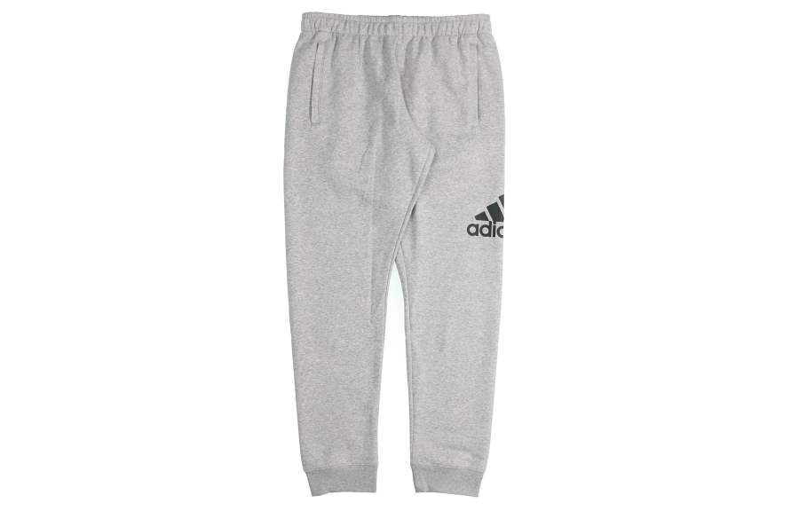 Adidas Adidas Knitted Sweatpants Men's Medium Heather Gray Moderate Slim Fit Pants