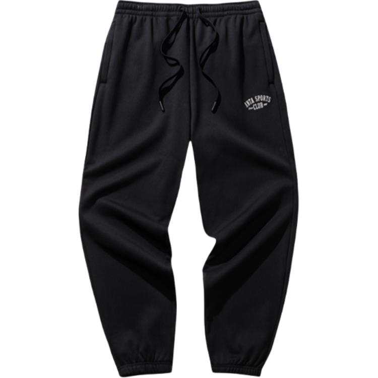 Anta Life Collection Comfortable Minimalist Style Solid Color Elastic Cuff Mid Rise Fleece Lined Thermal Lace Up