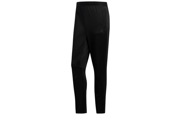 Adidas Adidas Knitted Sweatpants Men's Black Moderate Straight Fit Pants