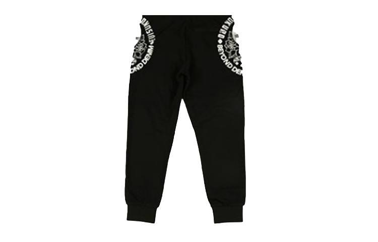EVISU EVISU Knitted Sweatpants Men's Black