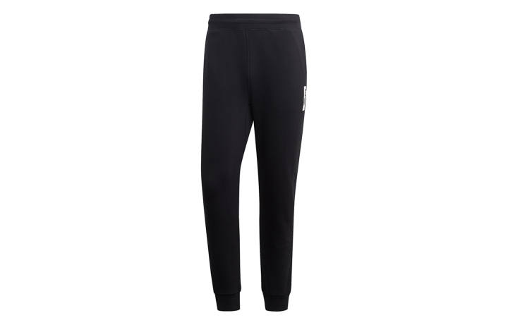 Adidas Adidas Knitted Sweatpants Men's Black Moderate Cuffed Pants