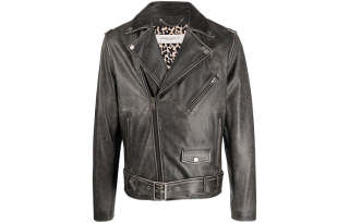 Golden Goose Deluxe Brand Zipped Biker Jacket