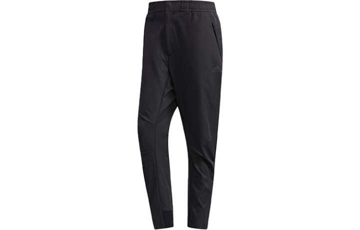 Adidas Adidas Knitted Sweatpants Men's Black Moderate Straight Fit Pants