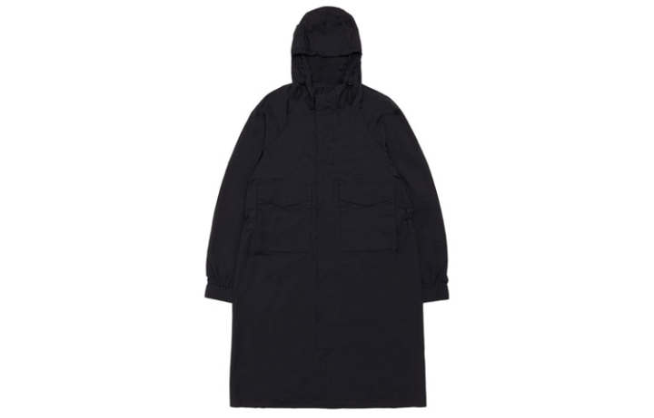 Nike Nike Esc Series Trench Coats Men's Black Hooded Moderate Other
