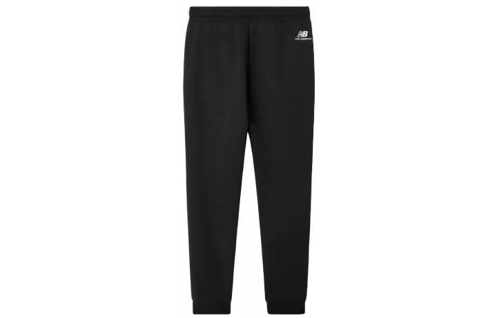 New Balance New Balance Knitted Sweatpants Men's Black Thickened Cuffed Pants