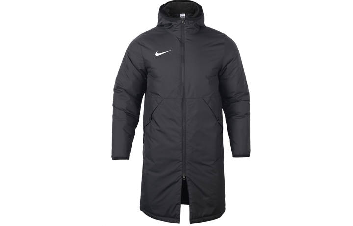 Nike Nike Parka Coats Men's Black Hooded Thickened