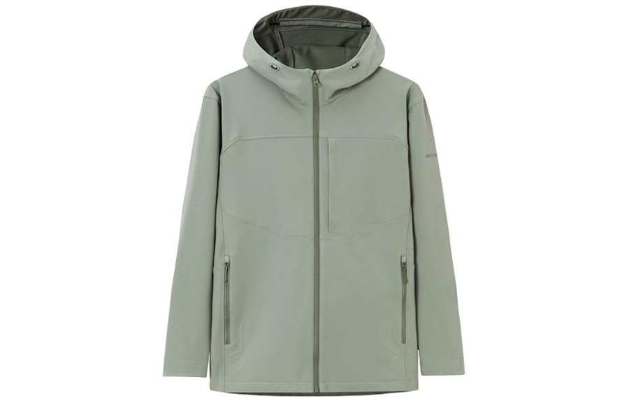Anta Jackets & Coats Men's Sandstone Green