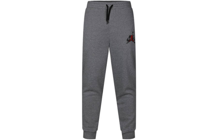 Jordan Jordan Knitted Sweatpants Men's Gray Moderate Cuffed Pants