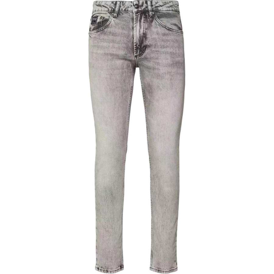 VERSACE JEANS COUTURE Logo Patch Straight Leg Jeans