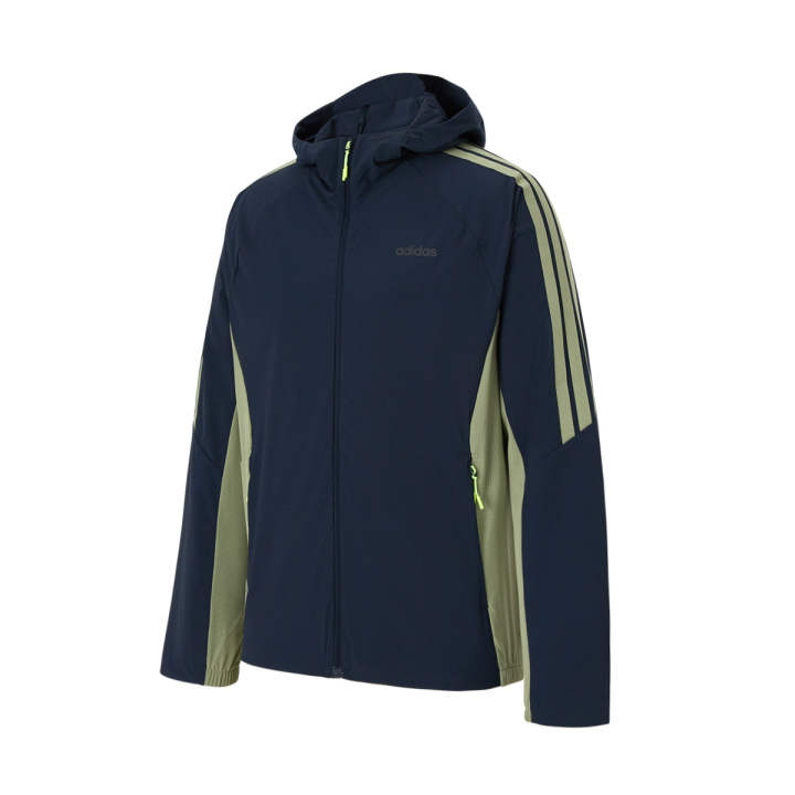 Adidas Adidas Jackets Men's Blue Hooded Moderate Other