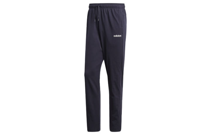 Adidas Adidas Knitted Sweatpants Men's Blue Moderate Slim Fit Pants