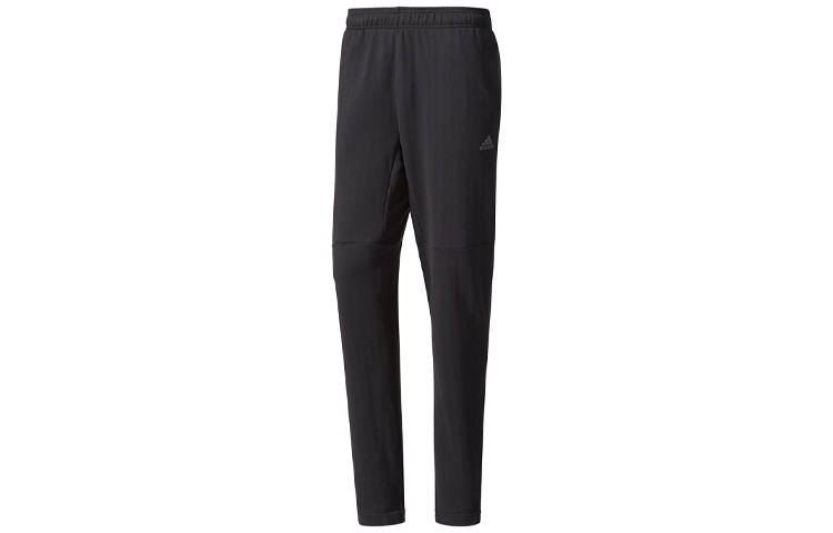 Adidas Adidas Knitted Sweatpants Men's Black Moderate Slim Fit Pants