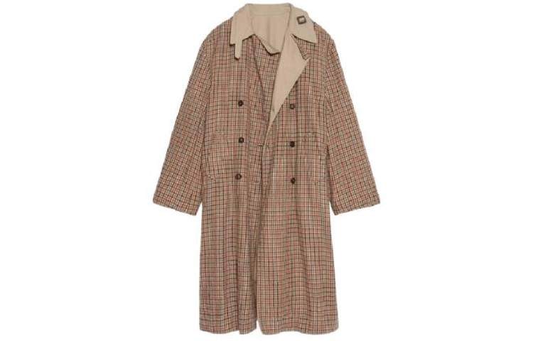 Balenciaga Reversible Double Breasted Trench Coat