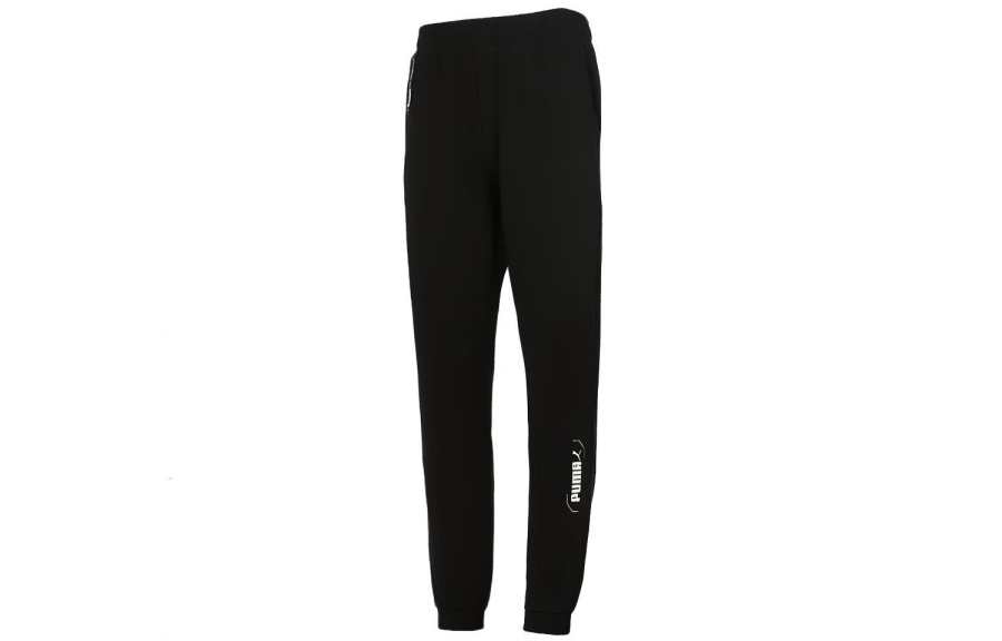 PUMA PUMA Knitted Sweatpants Men's Black