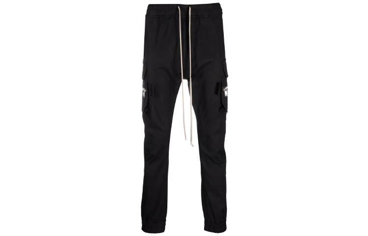 RICK OWENS RICK OWENS/RO FW21 Cargo Pants Men's Black