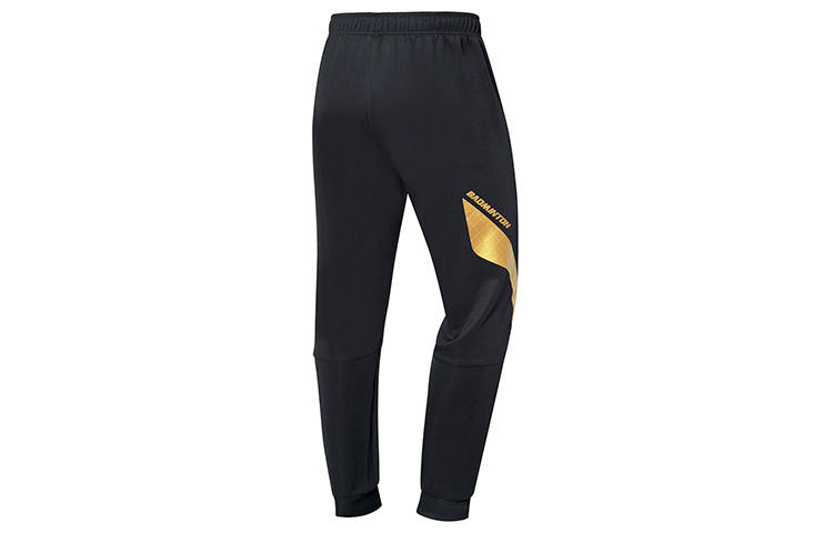 Li-Ning Li Ning Knitted Sweatpants Men's New Standard Black