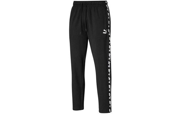 PUMA PUMA Knitted Sweatpants Men's Black